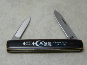 Case XX Stainless USA 1905-1980 Diamond Jubilee 75th Anniversary Tortoise Shell 278 Pen Knife
