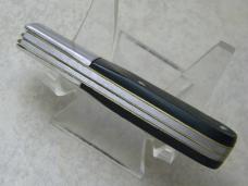 Camillus New York USA Saw Cut Black Delrin Barlow Knife NIB