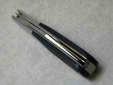 Camillus New York USA Saw Cut Black Delrin Barlow Knife NIB