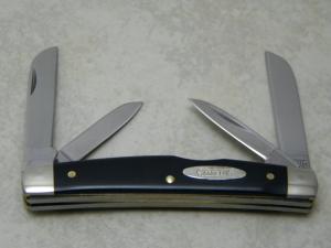Camillus New York USA Slick Black Delrin Congress Knife