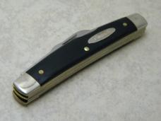 Camillus New York USA Slick Black Delrin Congress Knife