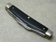 Camillus New York USA Slick Black Delrin Congress Knife