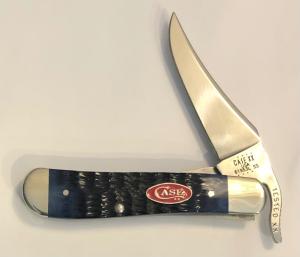 New In Box 2023 Case Navy Blue Russlock With Red Shield
