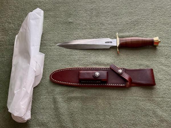 Randall Made Knife Model 2-8” Fighting Stiletto Knife W/Extras New Randall Made Knife Model 2-8” Fighting Stiletto Knife W/Extras New