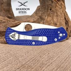 Spyderco C136PBL Persistence Lightweight Folding Knife 2.75" CPM S35VN Plain