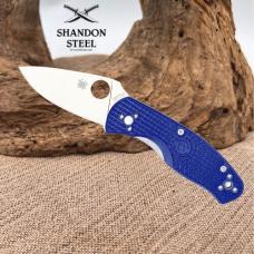 Spyderco C136PBL Persistence Lightweight Folding Knife 2.75" CPM S35VN Plain