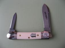 GEC  NORTHFIELD 162226 LITTLE INDIAN GIRL CANOE IVORY LINEN MICARTA #3