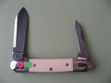 GEC  NORTHFIELD 162226 LITTLE INDIAN GIRL CANOE IVORY LINEN MICARTA #3