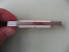 GEC  NORTHFIELD 162226 LITTLE INDIAN GIRL CANOE IVORY LINEN MICARTA #3