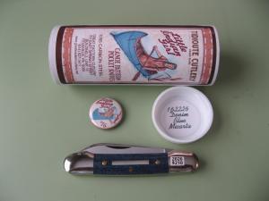 GEC TIDIOUTE 162226 LITTLE INDIAN GIRL CANOE DEMIN BLUE MICARTA 1