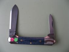 GEC TIDIOUTE 162226 LITTLE INDIAN GIRL CANOE DEMIN BLUE MICARTA #1