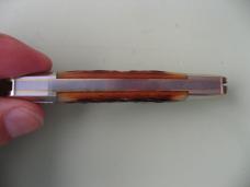 GEC  TIDIOUTE 162226 LITTLE INDIAN GIRL CANOE ROGERS BROWN JIGGED BONE "S"