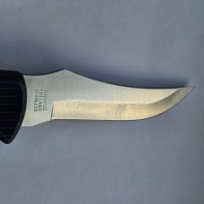 Vintage Imperial Ireland Fixed Blade Hunting Knife Trailing Point Skinner Sheath