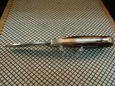 SCHRADE OLD TIMER 51OT "FAT BOY" VINTAGE USA MADE CARBON STEEL BLADE UNUSED LOCKBACK KNIFE & SHEATH 