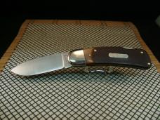SCHRADE OLD TIMER 51OT "FAT BOY" VINTAGE USA MADE CARBON STEEL BLADE UNUSED LOCKBACK KNIFE & SHEATH 