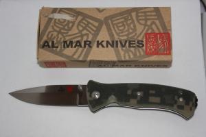 Al Mar Sere Digital Camo Folding Knife NIB AMSKDC