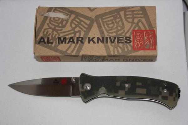 Al Mar Sere Digital Camo Folding Knife NIB AMS@KDC