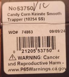 2024 Case Candy Corn Kirinite Smooth Trapper (10254SS)