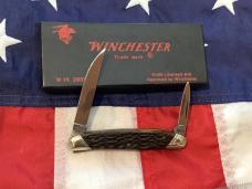 1988 Winchester Half Congress (Mdl# 2935) w/ Black/Dark Brown Bone Handles - NOS in orig box