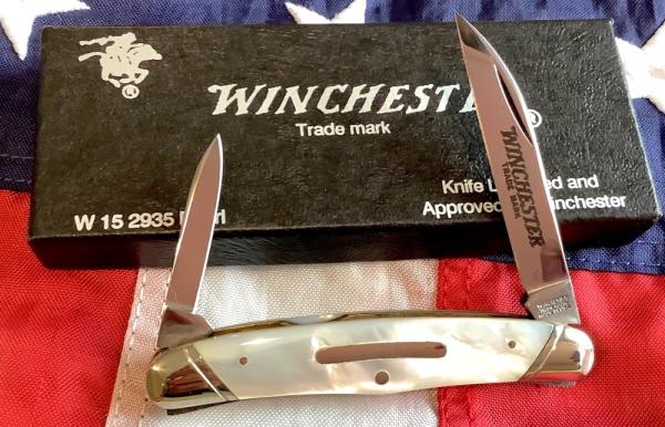 1991 Winchester Half Congress (Mdl# 2935 P) w/ Flashy Mother of Pearl Handles - NOS in orig box
