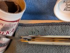 GEC #92 Eureka Jack Ivory Linen Micarta Tidioute Cutlery Great Eastern 922225