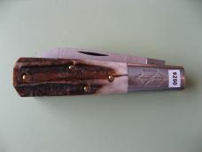 NEW YORL KNIFE COMPANY/COOPER CUTLERY BARLOW SAMBAR STAG #1