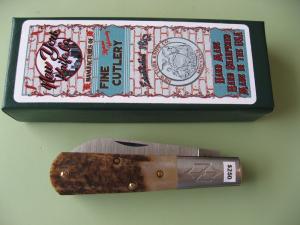 NEW YORK KNIFE COMPANYCOOPER CUTLERY BARLOW SAMBAR STAG 2