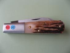 NEW YORK KNIFE COMPANY/COOPER CUTLERY BARLOW SAMBAR STAG #2
