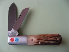 NEW YORK KNIFE COMPANY/COOPER CUTLERY BARLOW SAMBAR STAG #2