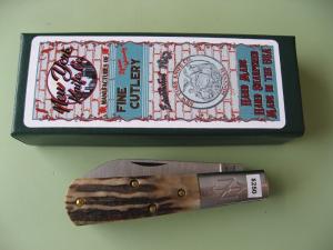 NEW YORK KNIFE COMPANYCOOPER CUTLERY BARLOW SAMBAR STAG 3