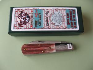 NEW YORK KNIFE COMPANYCOOPER CUTLERY BARLOW RED STAG 1