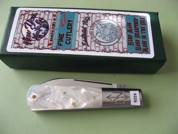 NEW YORK KNIFE COMPANY/COOPER CUTLERY BARLOW PEARL #2 NEW YORK KNIFE COMPANY/COOPER CUTLERY BARLOW PEARL #2