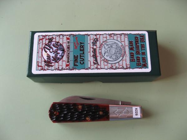 NEW YORK KNIFE COMPANY/COOPER CUTLERY BARLOW JIGGED BONE NEW YORK KNIFE COMPANY/COOPER CUTLERY BARLOW JIGGED BONE
