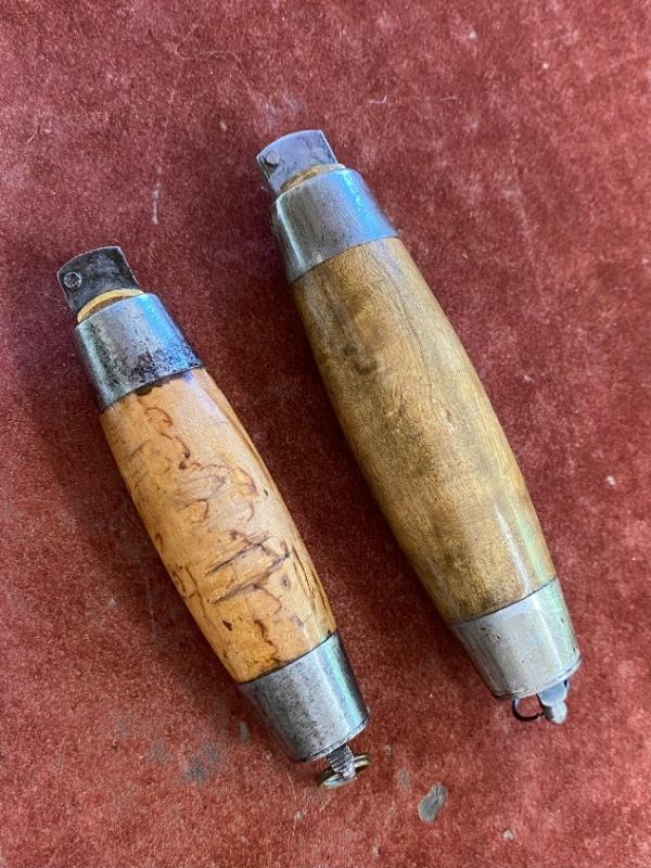 Two Swedish Barrel Knives Two Swedish Barrel Knives