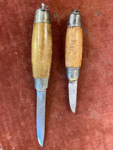 Two Swedish Barrel Knives 