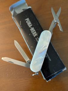 FIERY PEARL PUMA 3 BLADE LOBSTER KNIFE 