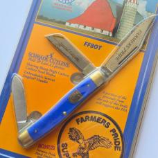Vintage Schrade USA FF80T Farmers Pride FFA Stockman Knife w/ Patch NIP NOS Sealed