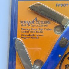 Vintage Schrade USA FF80T Farmers Pride FFA Stockman Knife w/ Patch NIP NOS Sealed