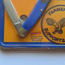 Vintage Schrade USA FF80T Farmers Pride FFA Stockman Knife w/ Patch NIP NOS Sealed