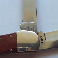 Vintage Case XX 6265-SAB Folding Hunter Knife Red Bone 2-Blade w/ Box