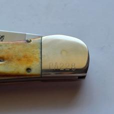 1987 Case XX 5165 SSP Stag Pennsylvania Bear Folding Hunter Knife 1 of 500 Box PA228
