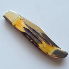 1987 Case XX 5165 SSP Stag Pennsylvania Bear Folding Hunter Knife 1 of 500 Box PA228