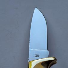 Vintage Kershaw 1050 Folding Field Knife Kai Japan Phenolic Brass Lockback MIB Box