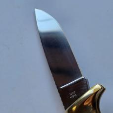 Vintage Kershaw 1050 Folding Field Knife Kai Japan Phenolic Brass Lockback MIB Box