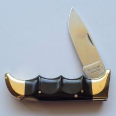 Vintage Kershaw 1050 Folding Field Knife Kai Japan Phenolic Brass Lockback MIB Box