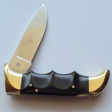 Vintage Kershaw 1050 Folding Field Knife Kai Japan Phenolic Brass Lockback MIB Box