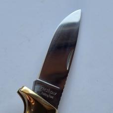 Vintage Kershaw 1050 Folding Field Knife Kai Japan Phenolic Brass Lockback MIB Box
