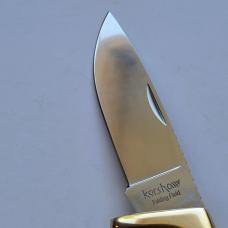 Vintage Kershaw 1050 Folding Field Knife Kai Japan Phenolic Brass Lockback MIB Box
