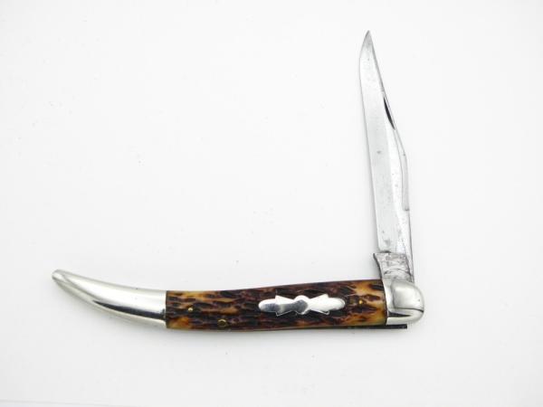 Vintage Queen City Cutlery Toothpick:  5” closed, early 1930s, “Queen City” tang stamp,