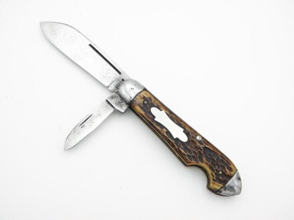 Vintage Queen City Cutlery Easy Open Jack:  3 ¾”” closed, early 1930s, “Queen City” tang stamp